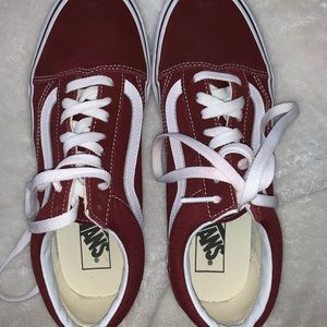 Maroon Vans!